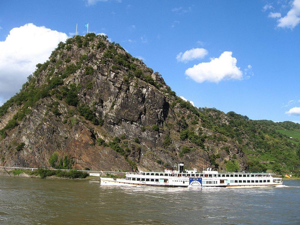 Ferienwohnung David Lorch am Rhein Esterno foto